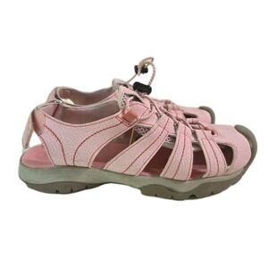 Eddie Bauer Girls Youth "Kristen" Pink Water Walking Shoes Sandals Size 4
